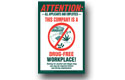 Drug Free Workplace Poster